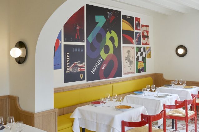 ferrari ristorante cavallino sala apertura