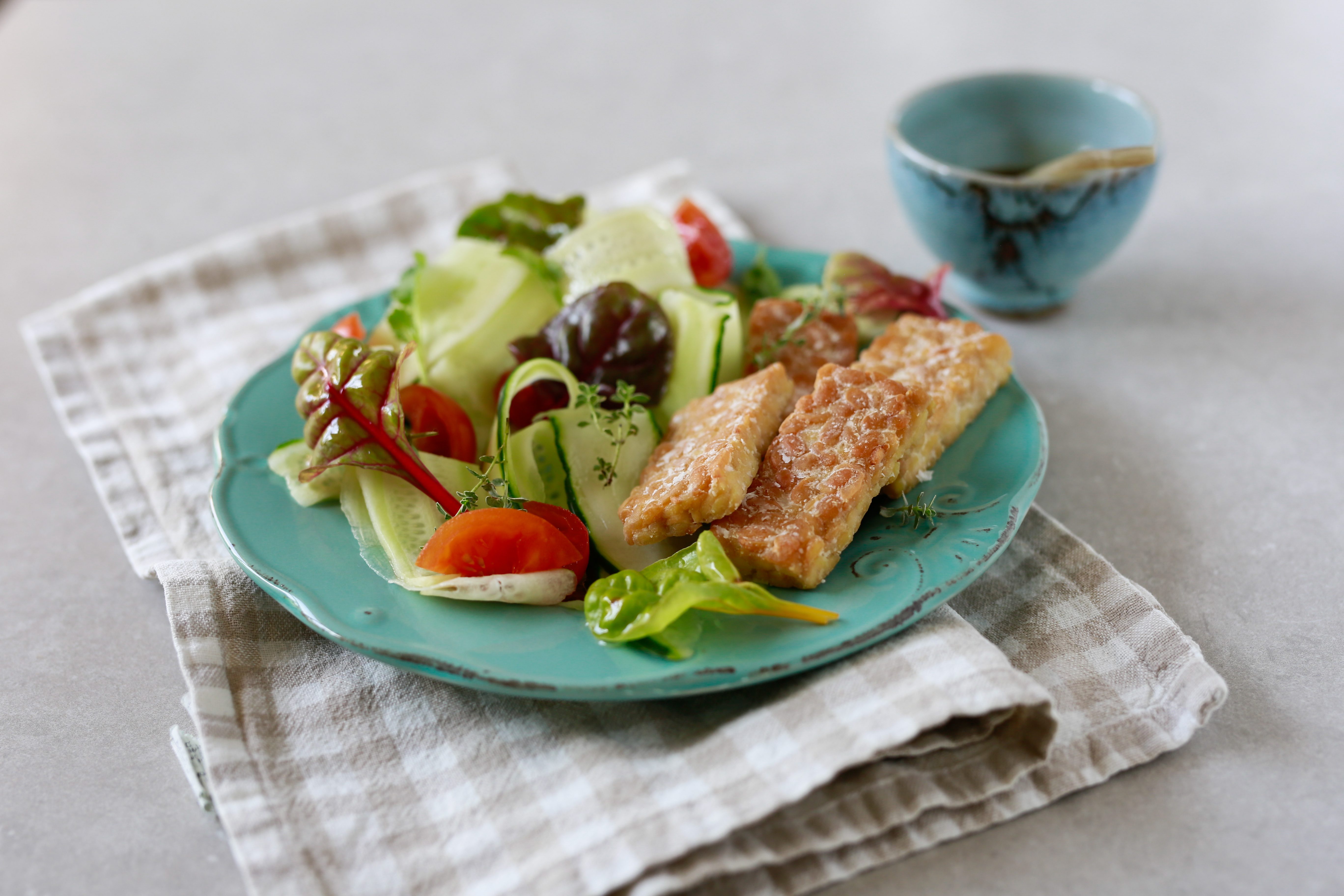 tempeh fritto