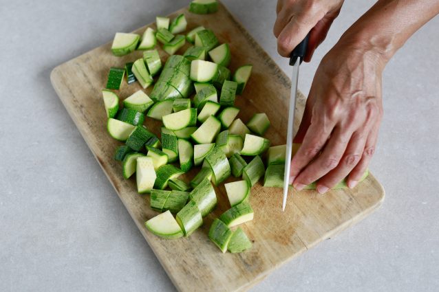zuppa fredda di zucchine