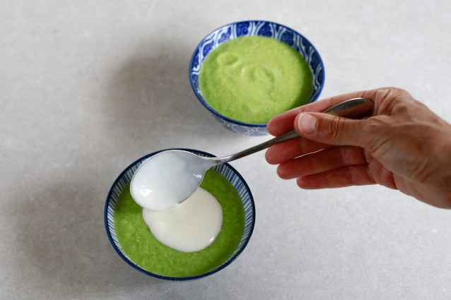 zuppa fredda di zucchine