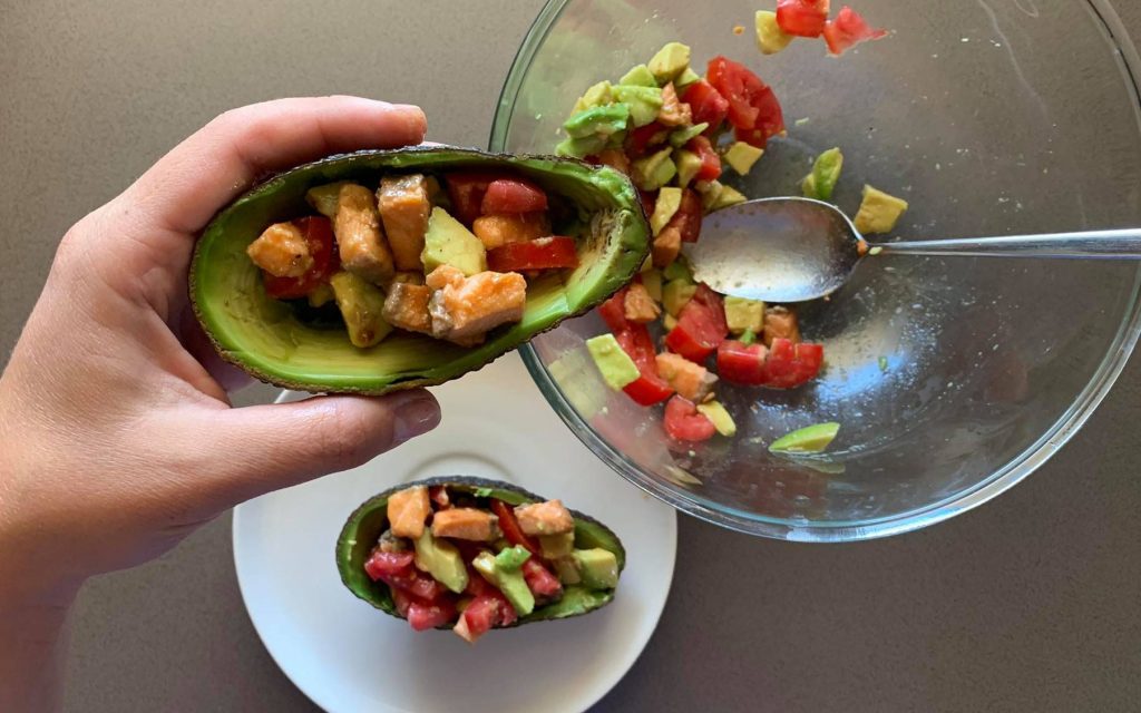 riempire avocado