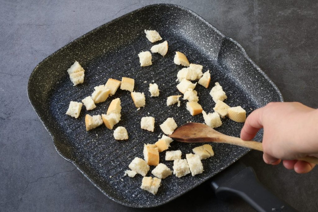 dorare i crostini