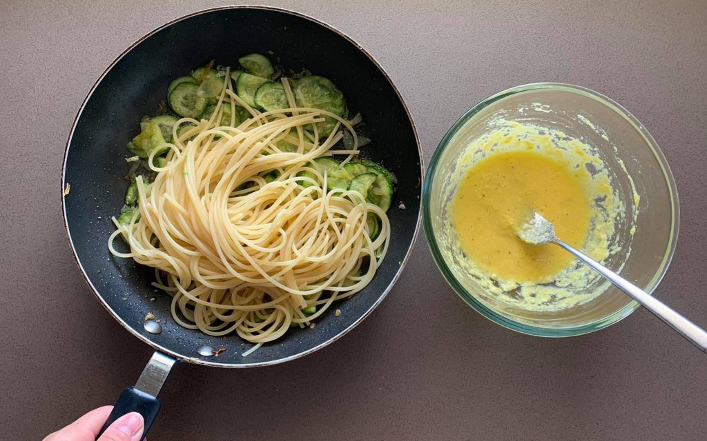 saltare pasta