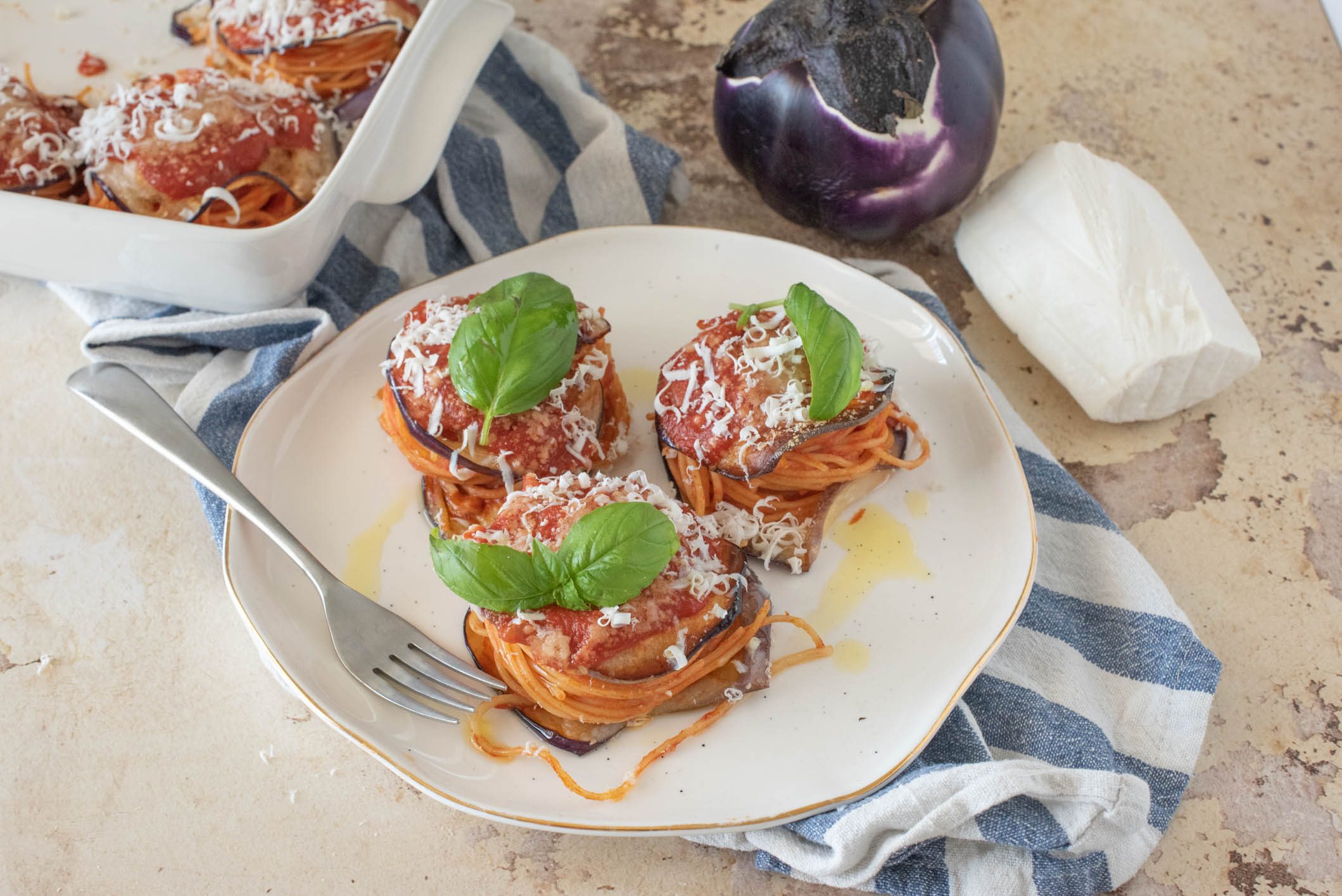 Doppiette di melanzane alla messinese