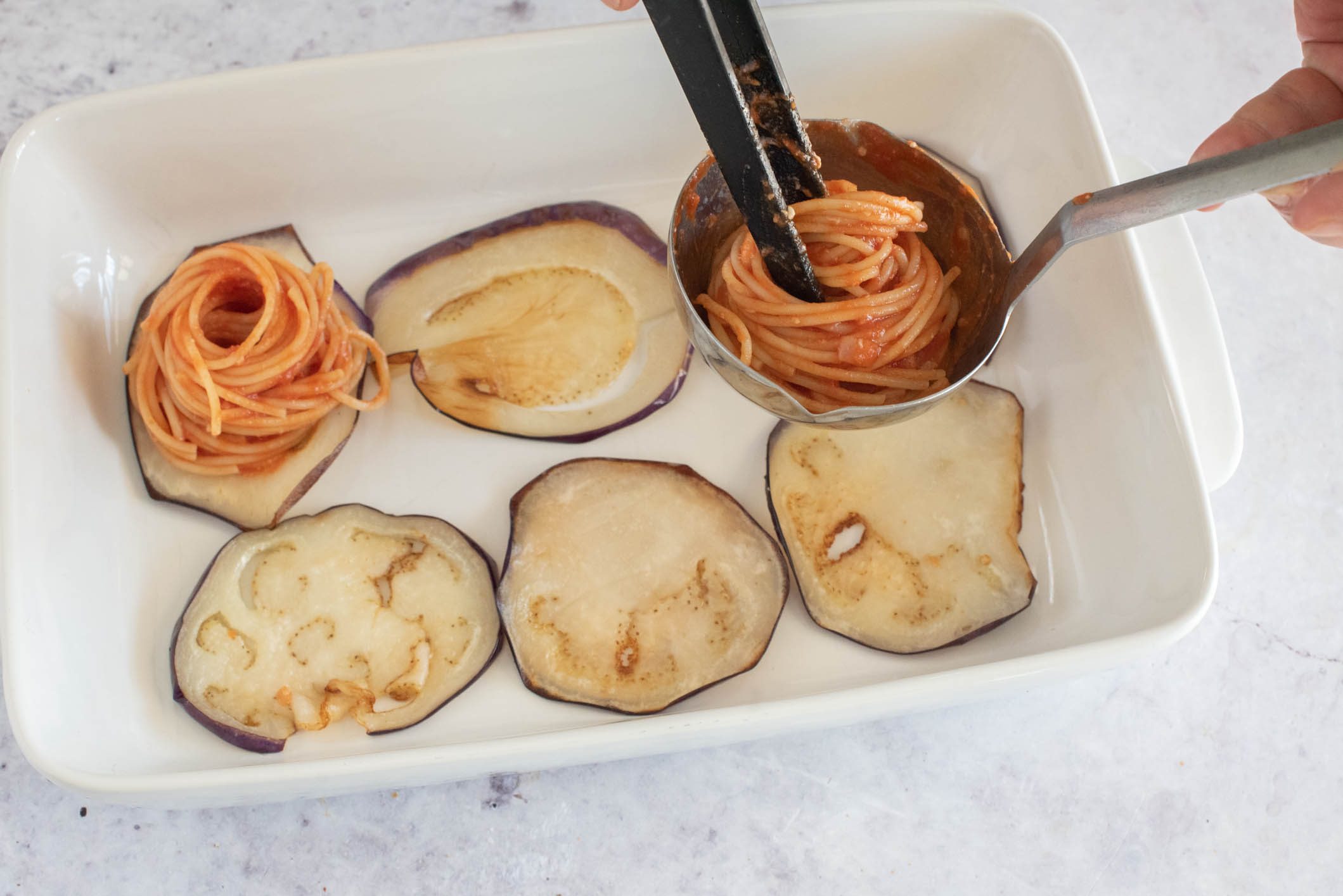 Doppiette di melanzane alla messinese