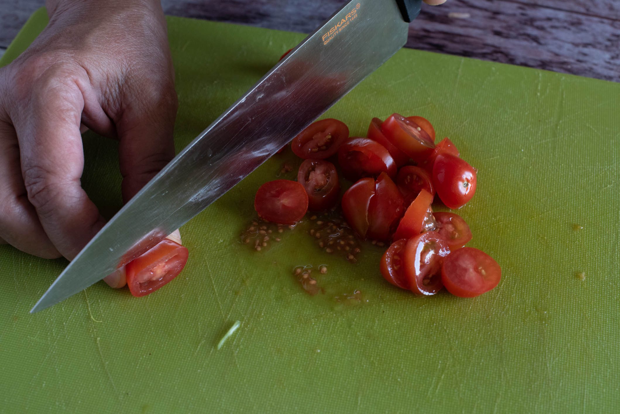Insalata di melone con i friggitelli
