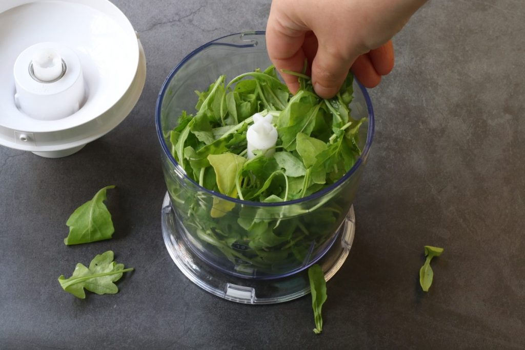 raccogliere rucola