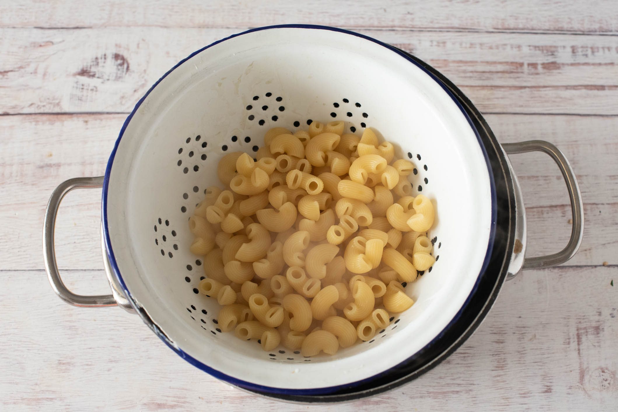 pasta fredda con i friggitelli
