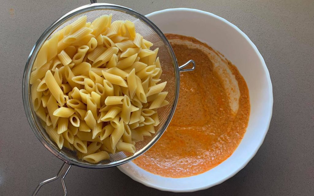 aggiungere pasta