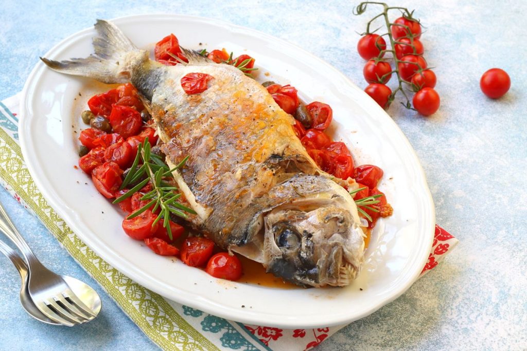 servire il sarago