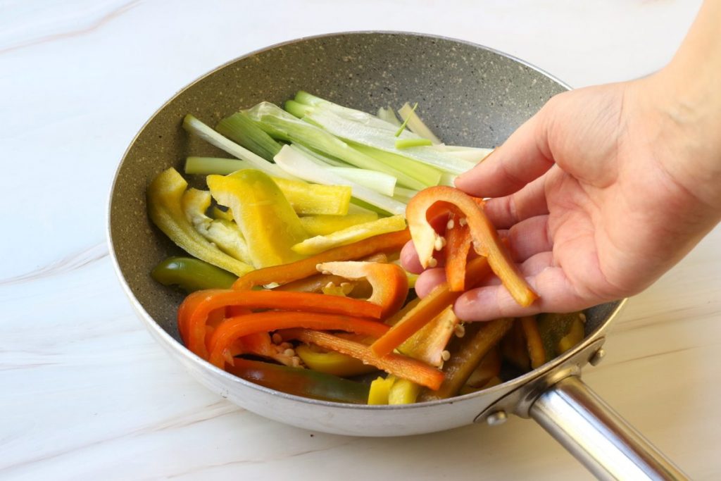 saltare le verdure