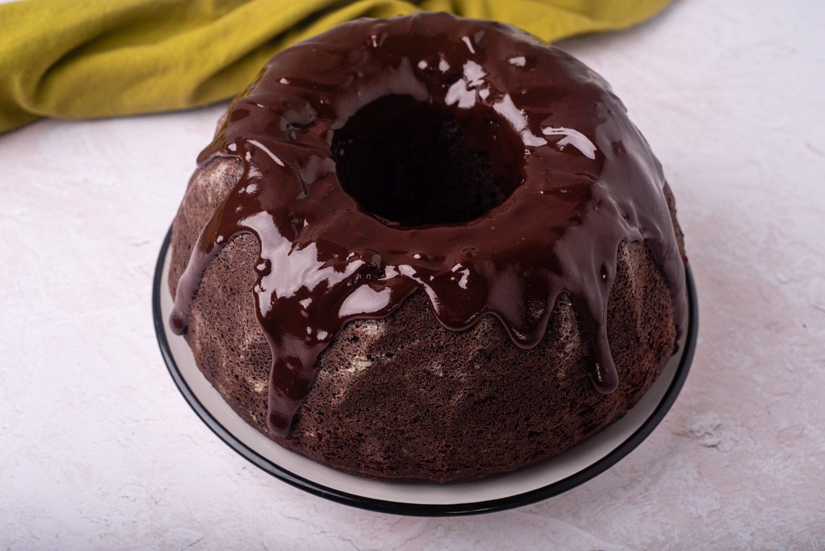 Torta al cioccolato con panna acida
