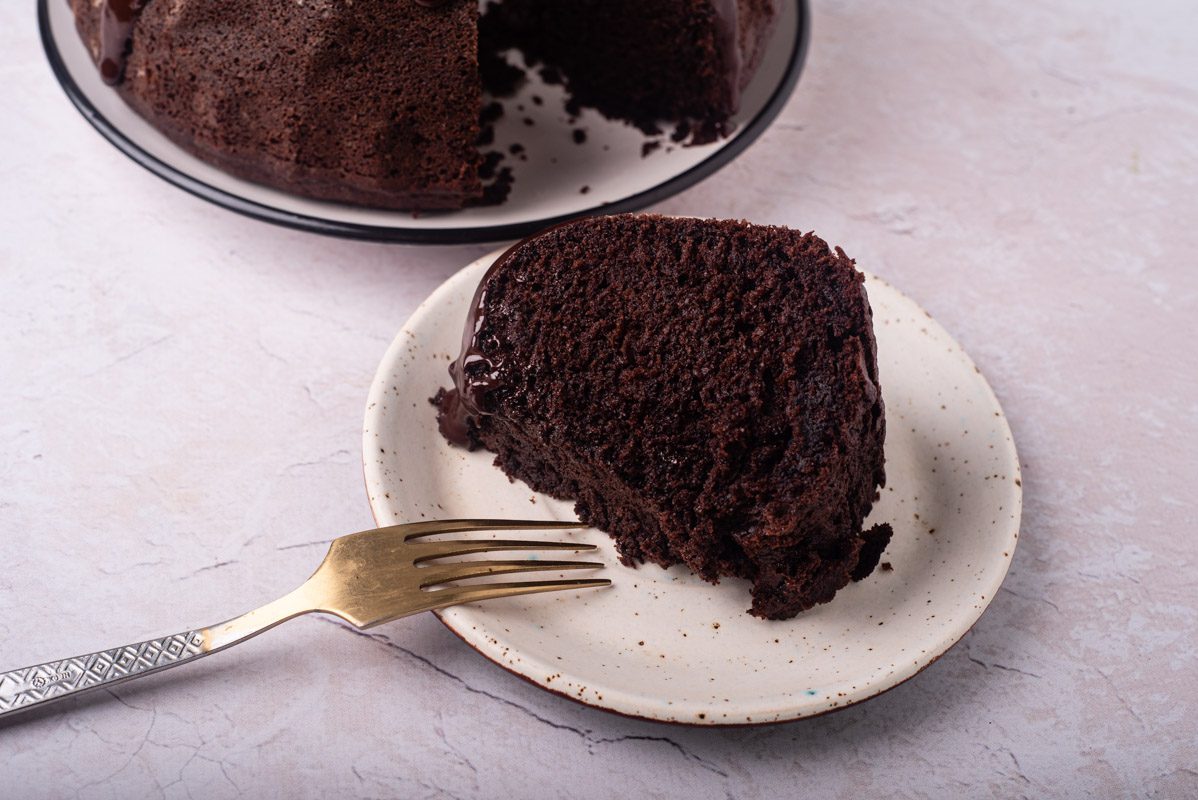 Torta al cioccolato con panna acida