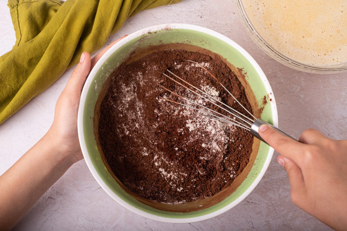Torta al cioccolato con panna acida