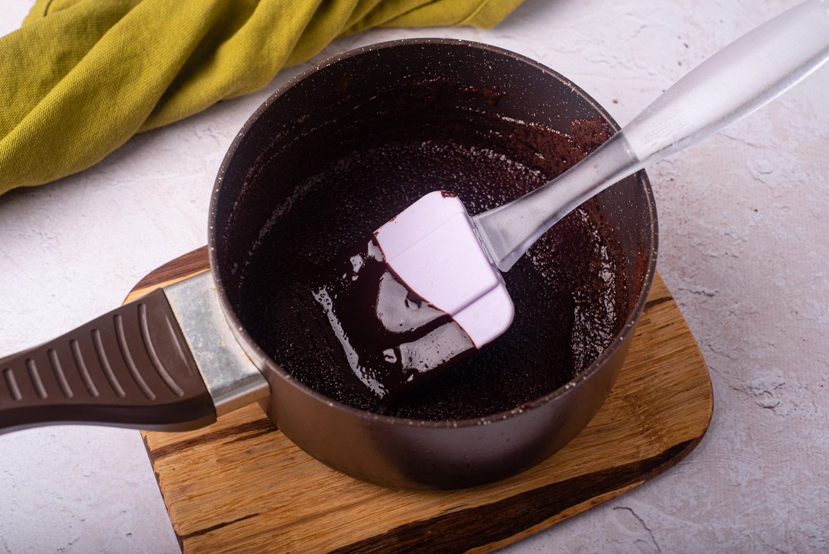 Torta al cioccolato con panna acida