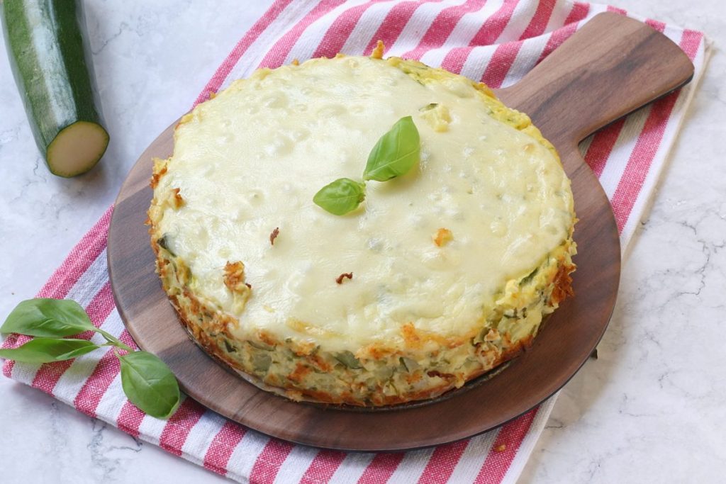 servite la torta salata di zucchine