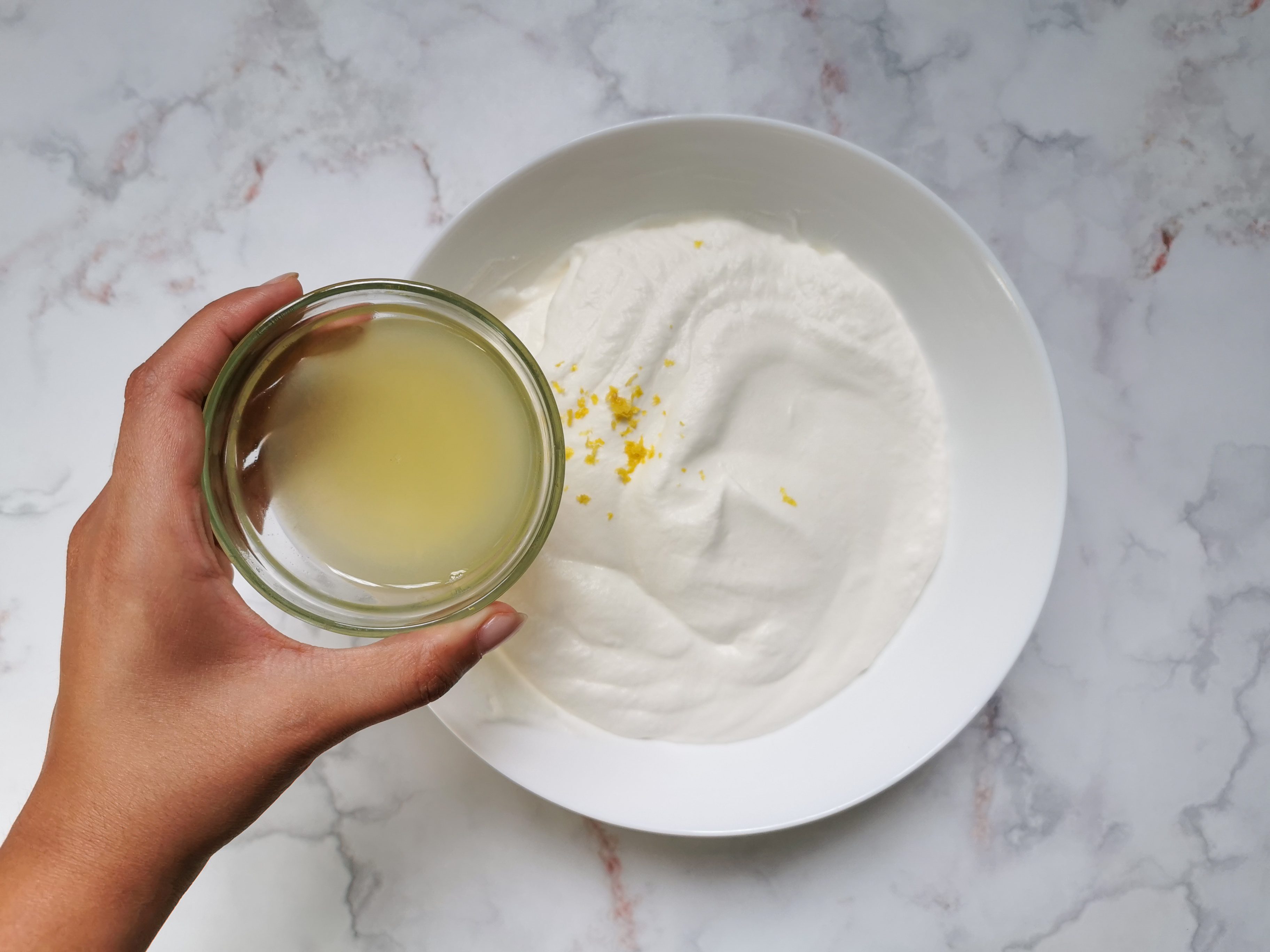 crema fredda al limone