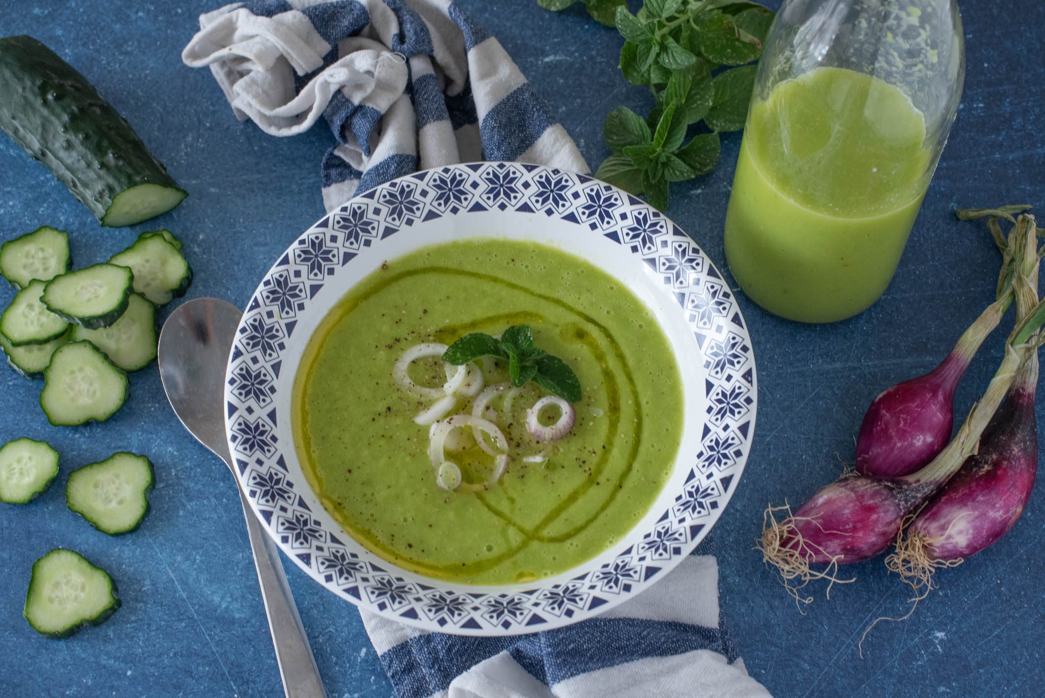 Gazpacho di cetrioli: la ricetta della zuppa fresca e super light