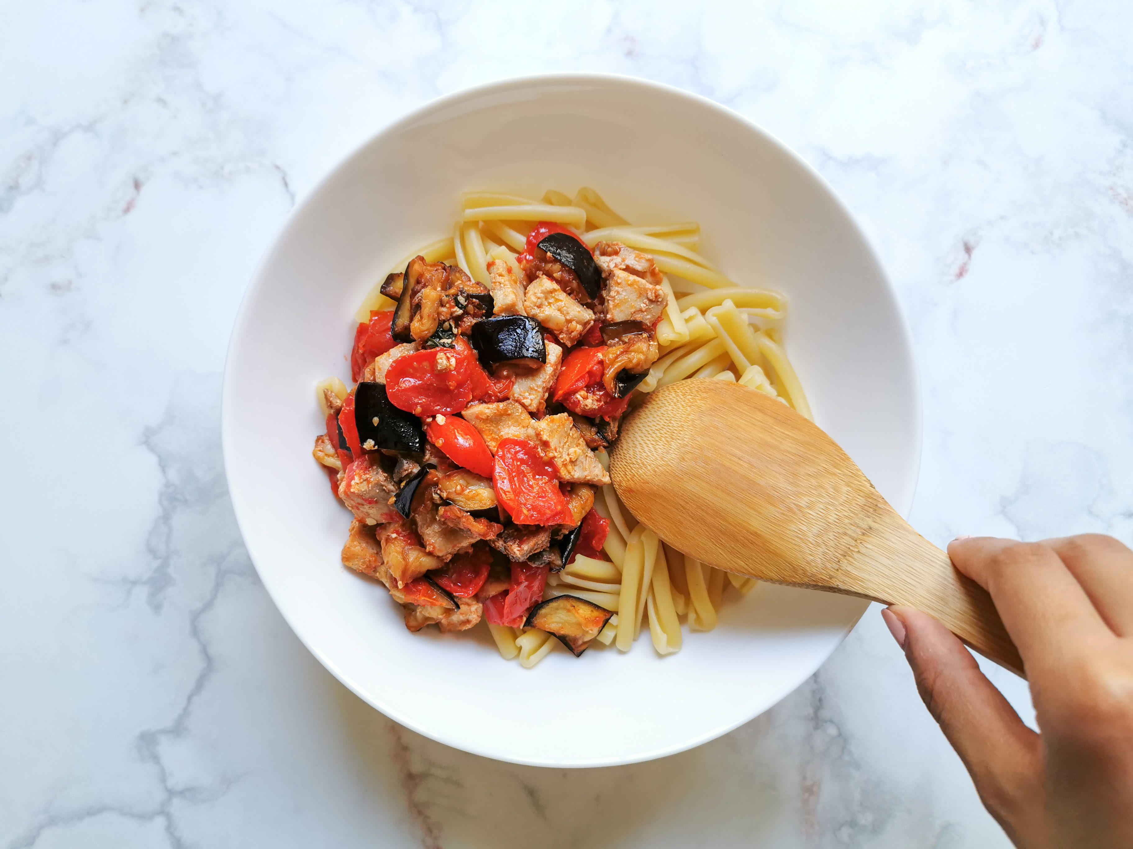 pasta con pesce spada