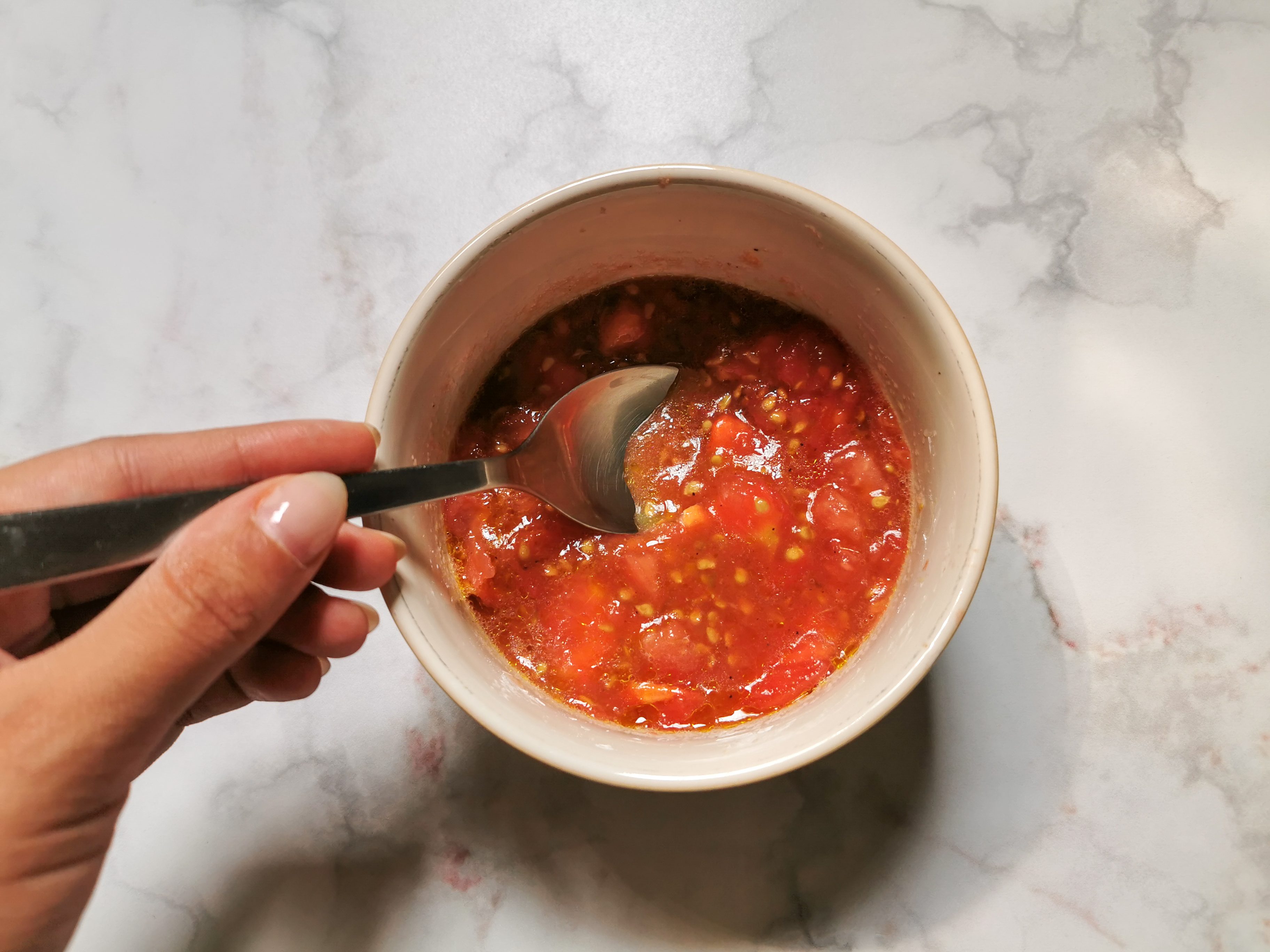 Pomodori ripieni di panzanella