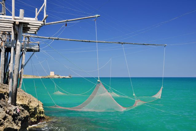 costa dei trabocchi trabocco Abruzzo rete pesca
