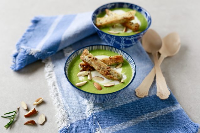 zuppa fredda di zucchine
