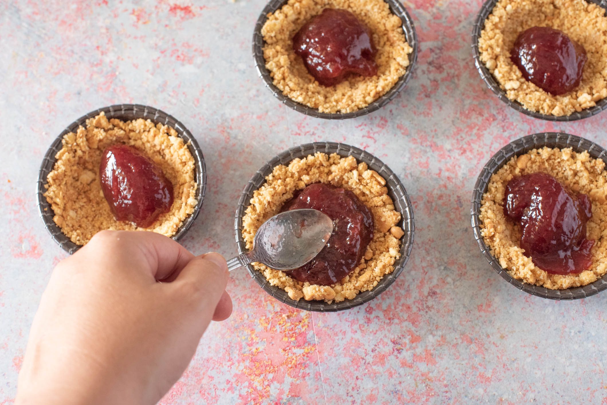 Crostatine senza cottura