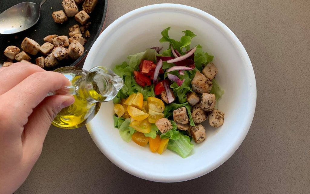 comporre insalata