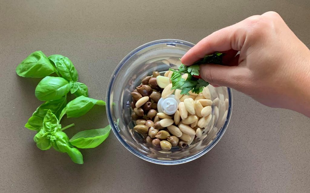 aggiungere ingredienti