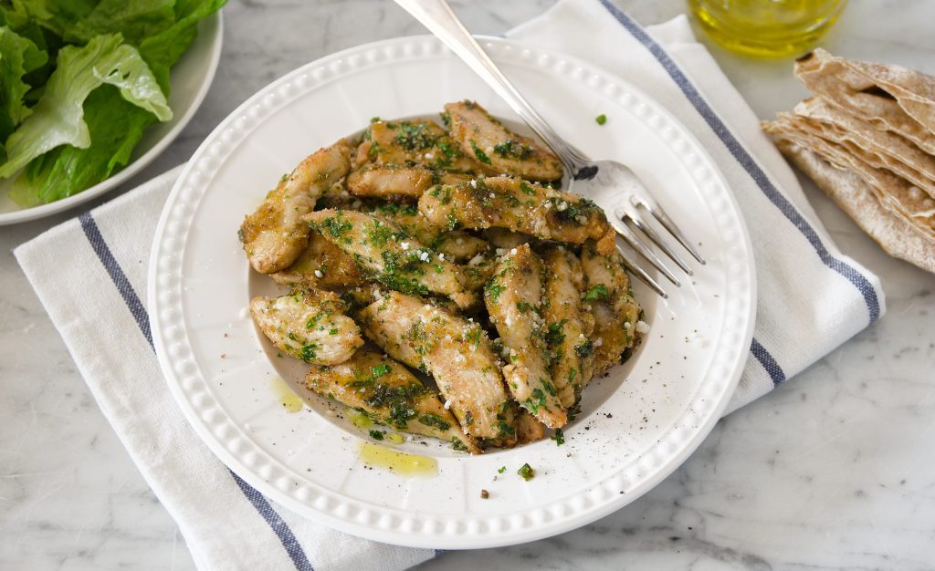 Pollo al verde