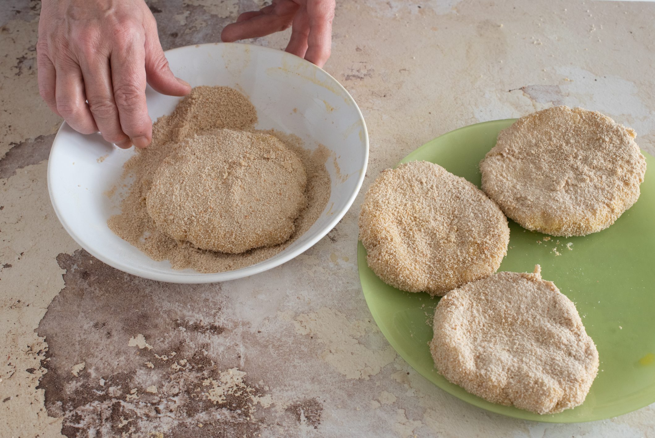 Cotolette di patate e ricotta