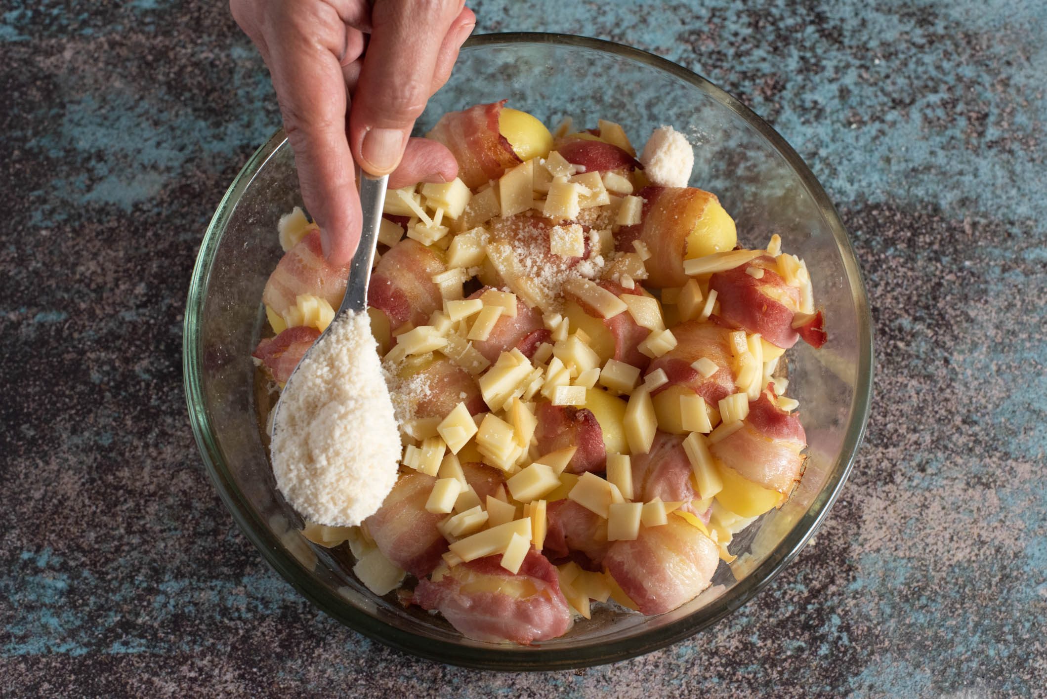patate al bacon
