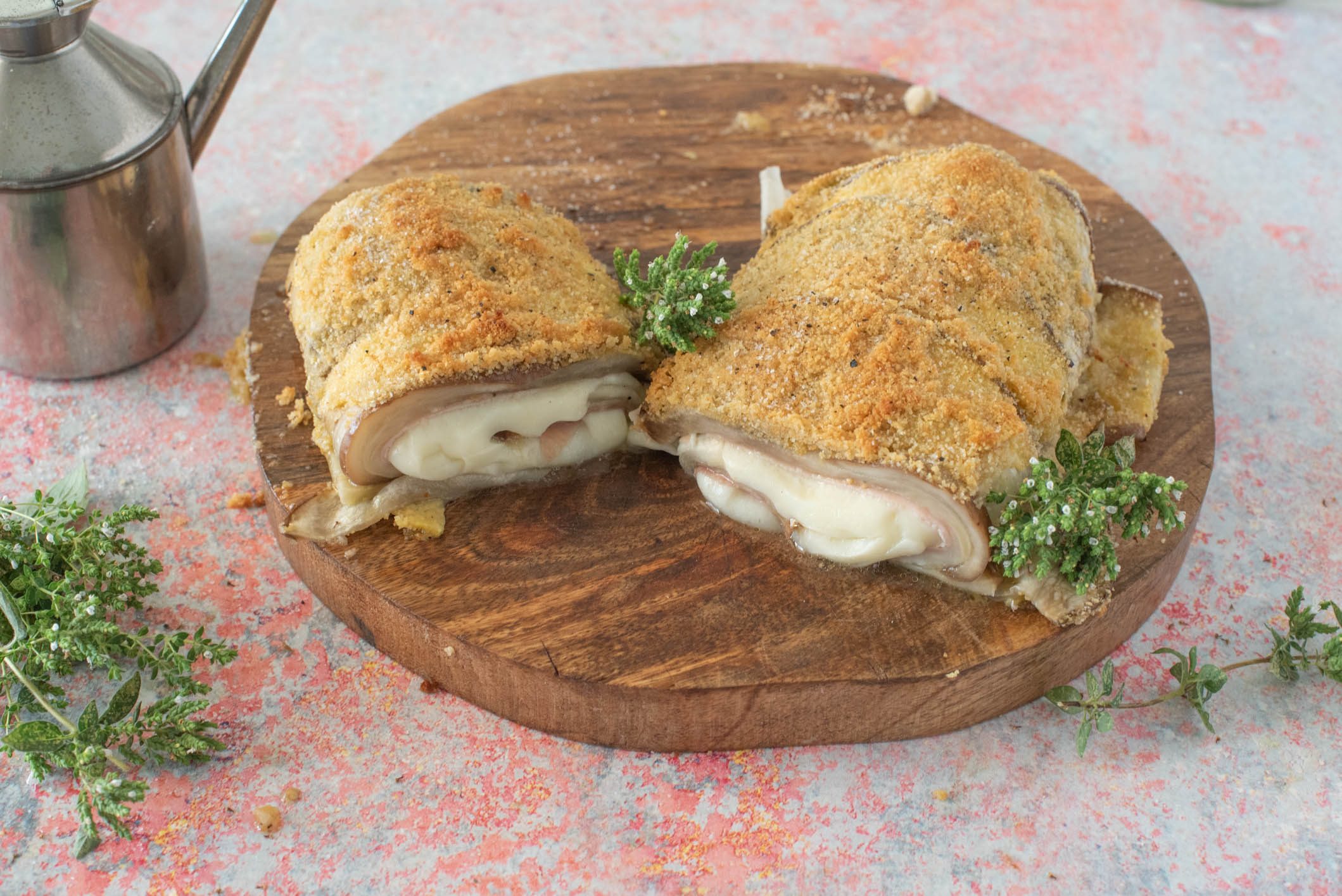 rotolo di melanzane farcito