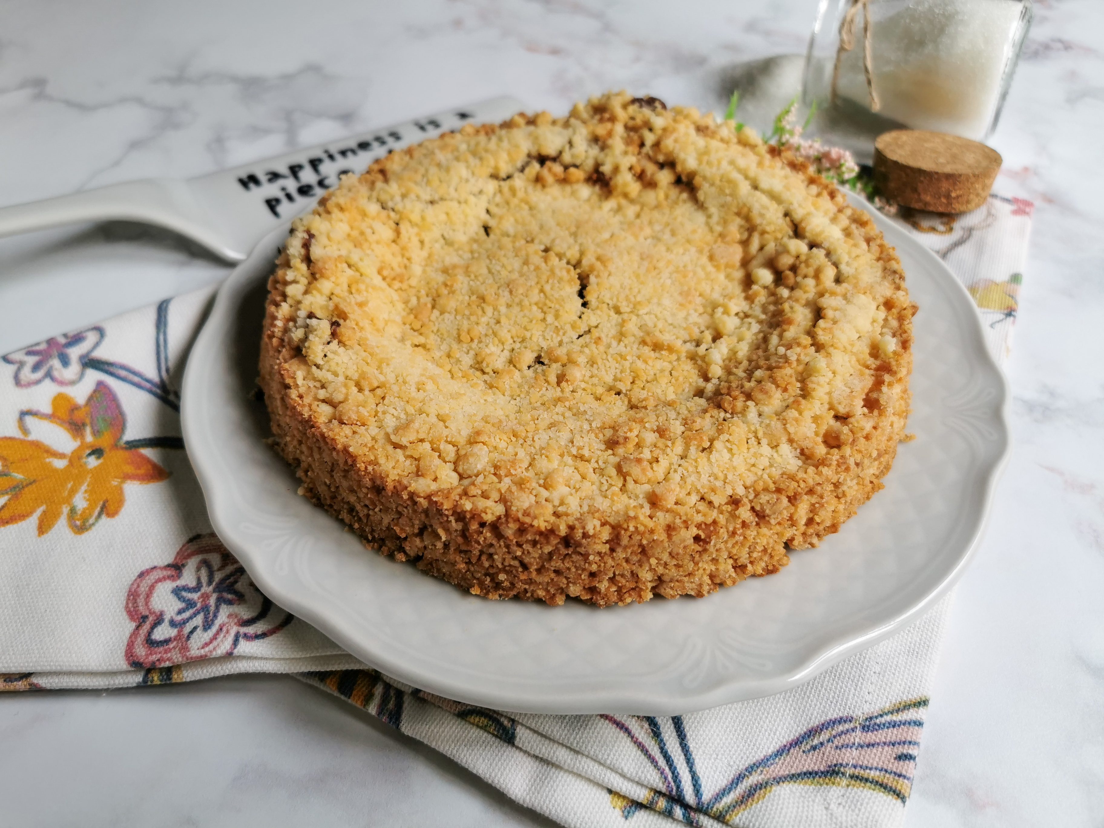 Sbriciolata mascarpone e crema di nocciole