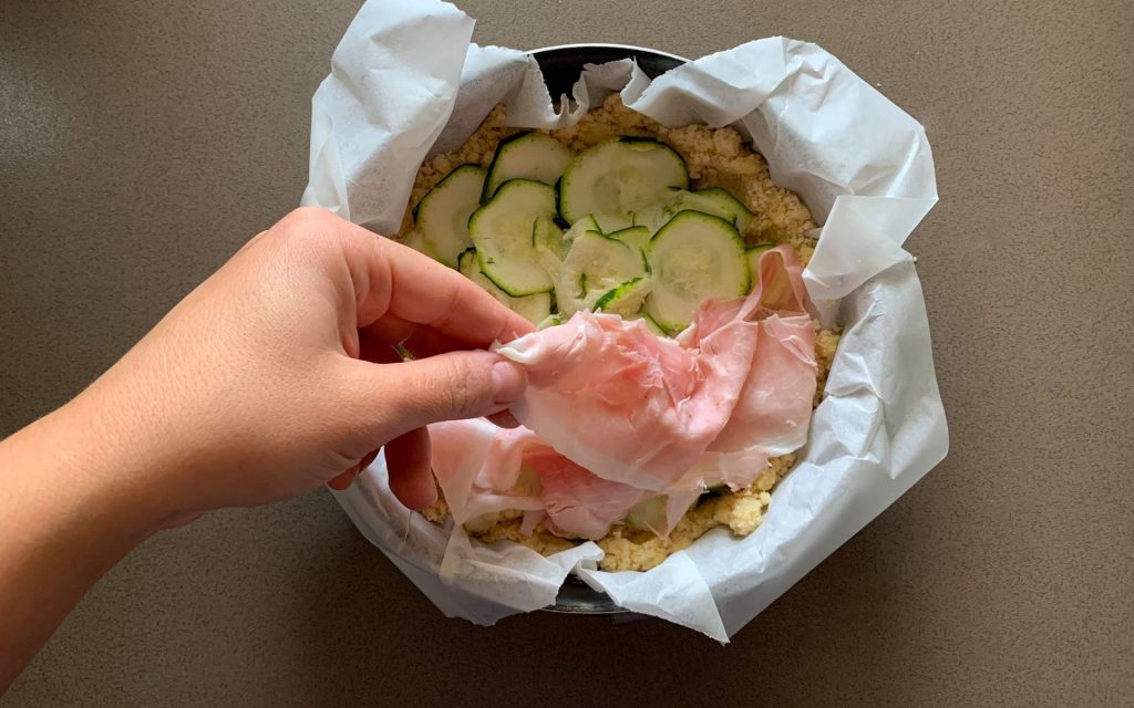 aggiungere prosciutto