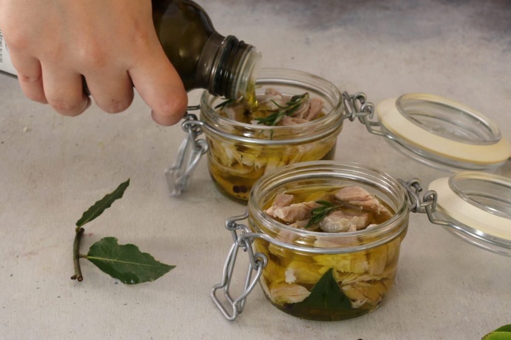 ricoprire con olio