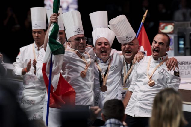 premiazione italia coppa mondo pasticceria