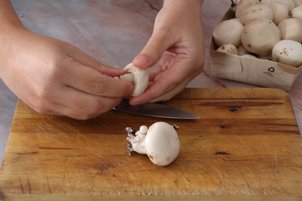 pulire i funghi