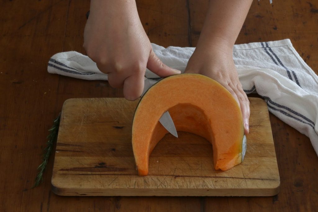 Affettare la zucca