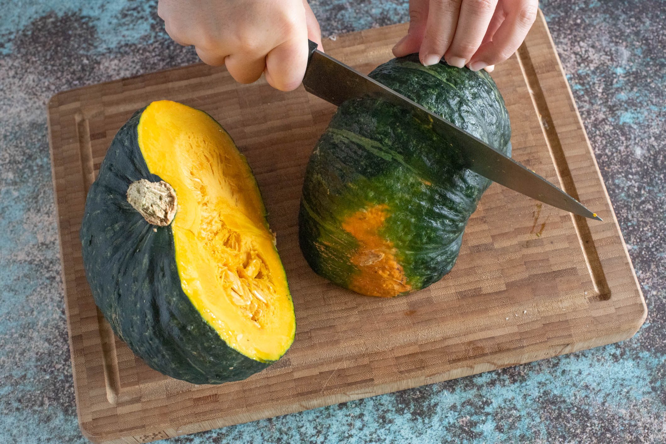 crostoni zucca e gorgonzola