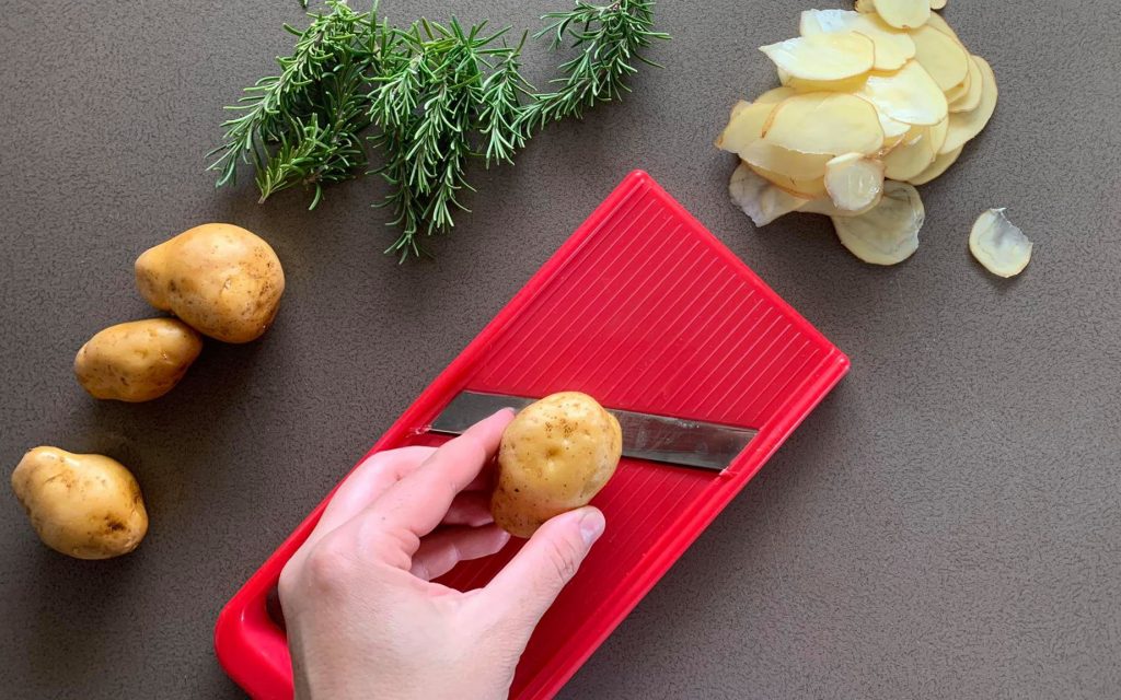 affettare patate