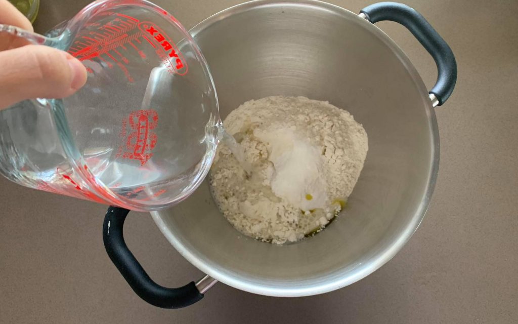 aggiungere acqua