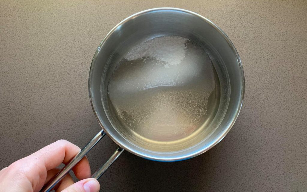 preparare sciroppo