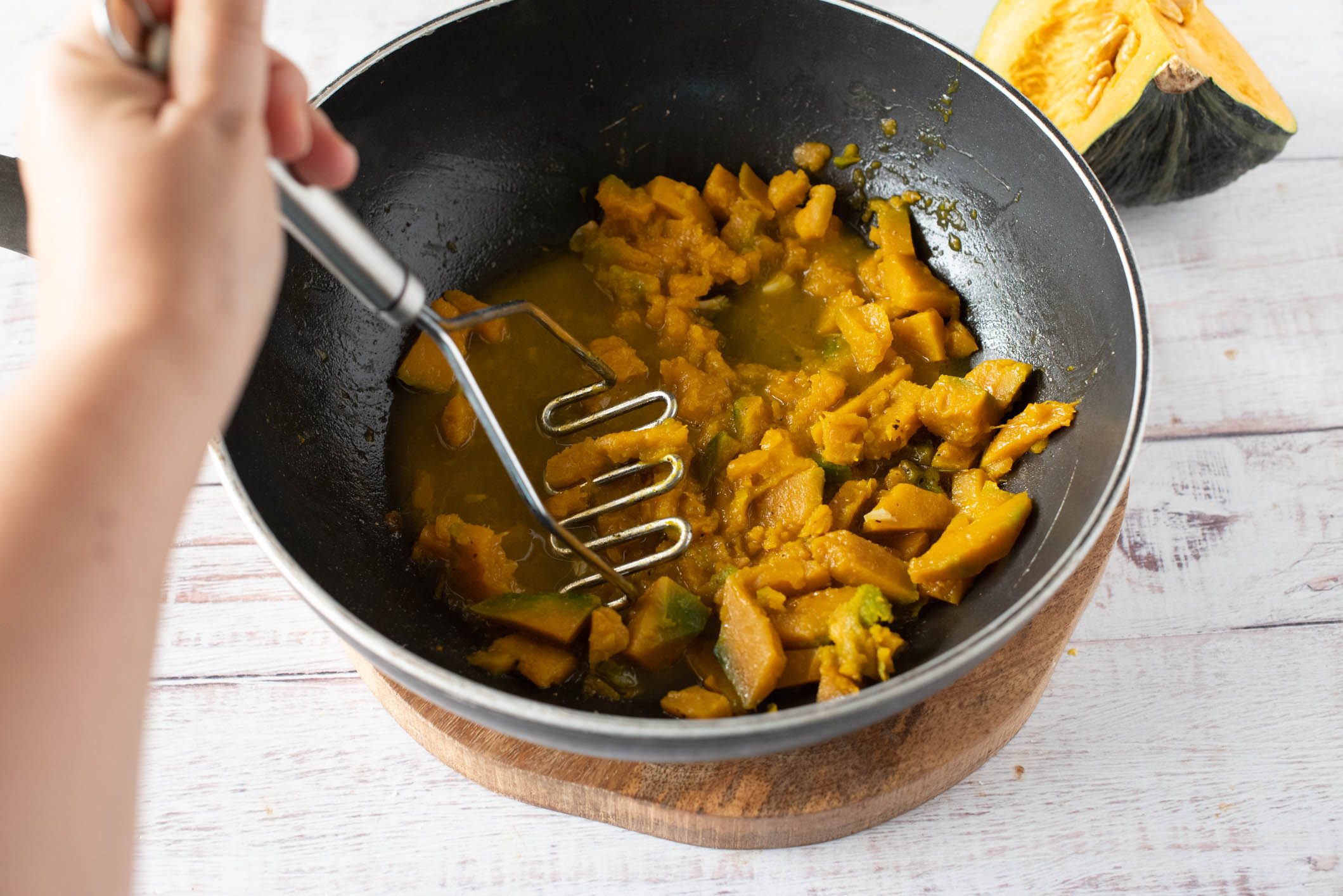 pasta zucca e feta
