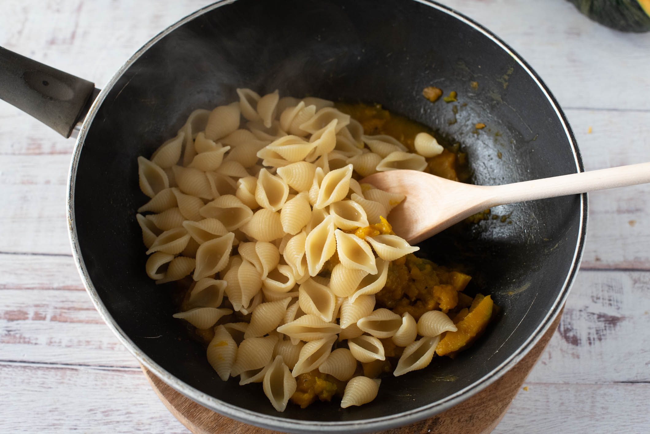 pasta zucca e feta