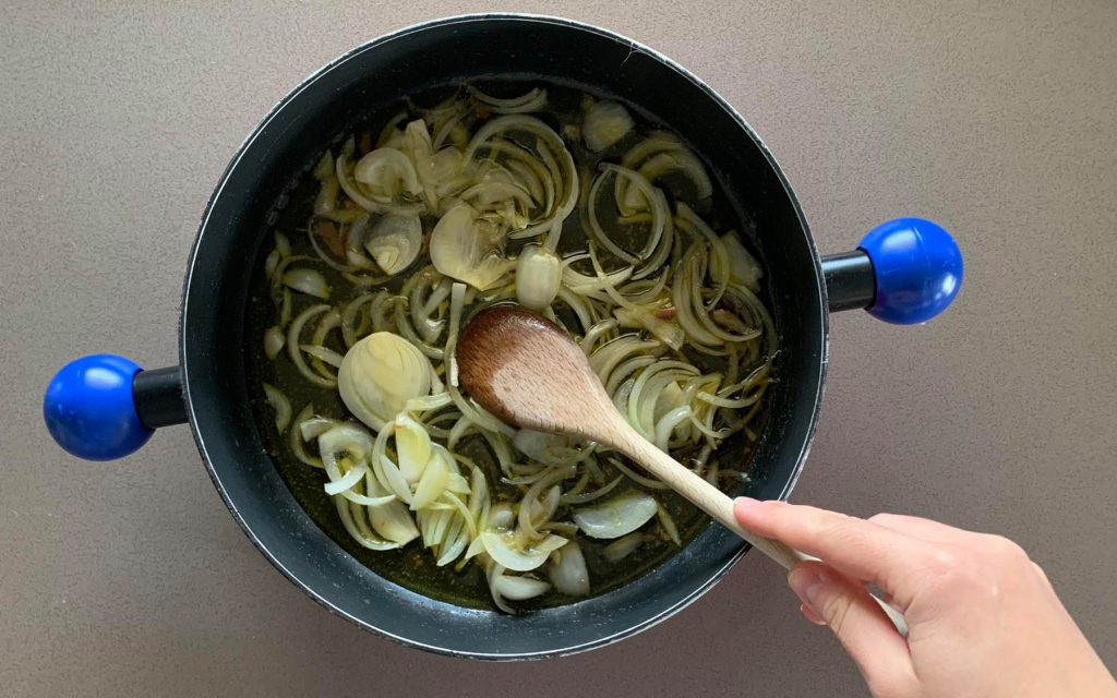 preparare soffritto