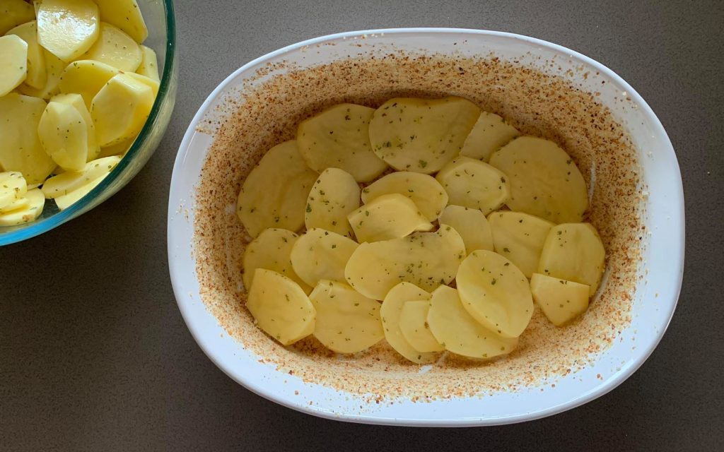 strato di patate