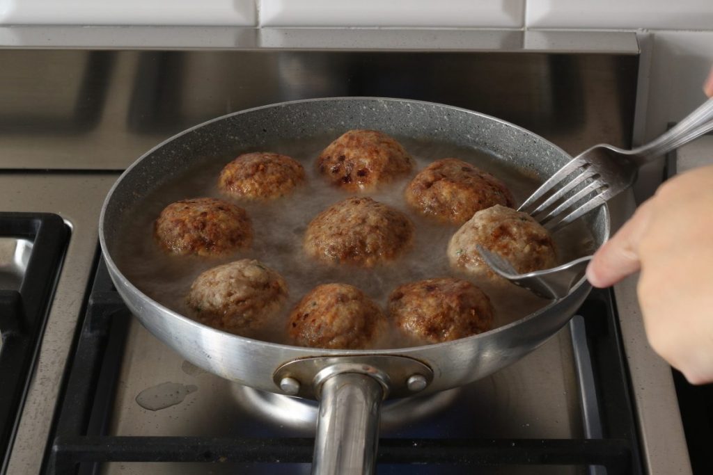 cuocere le polpette