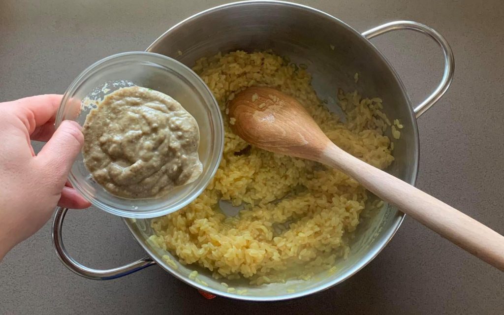 aggiungere crema