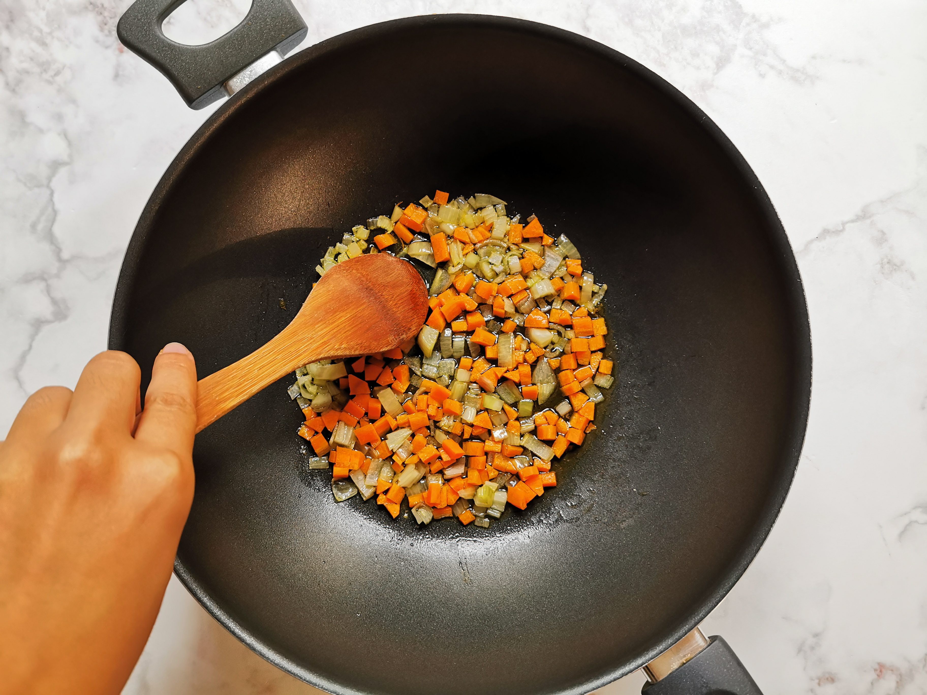 Zuppa di farro con castagne e porcini